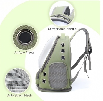 Large Space Portable Breathable Space Capsule Pet Bag