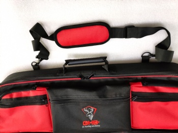 Black Red Compound Bow Case